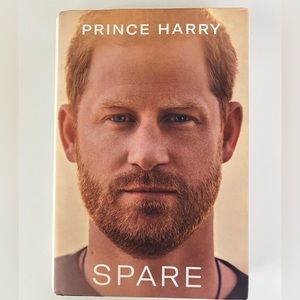 Spare by Prince Harry The Duke of Sussex Hardcover Book NEW